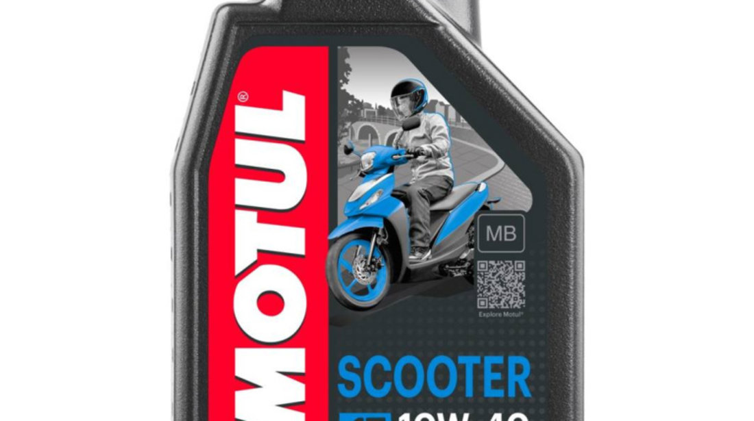 Set 4 Buc Ulei Motor Motul 4T Scooter 10W-40 MB 1L 105937