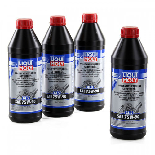 Set 4 Buc Ulei Transmisie Manuala Liqui Moly GL-5 SAE 75W-90 1L 2183