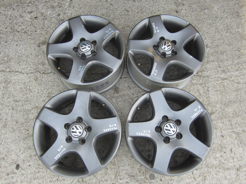 SET 4 JANTE ALIAJ R17 / 7.5Jx17H2 ET55 COD 7L6601025E VW TOUAREG 7L FAB. 2002 - 2010 ⭐⭐⭐⭐⭐