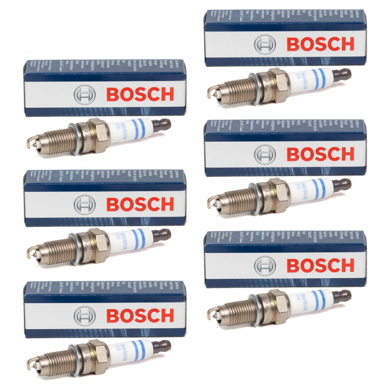 Set 6 Buc Bujie Bosch Volkswagen Phaeton 2002-2016 0 242 135 510