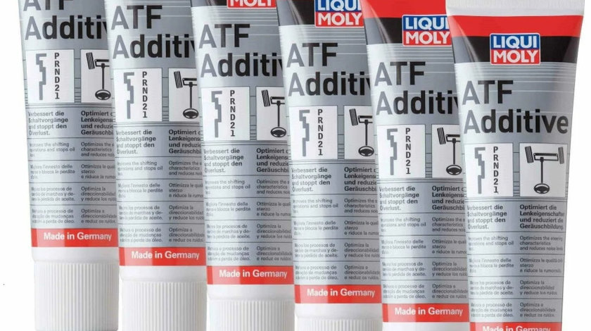 Set 6 Buc Liqui Moly ATF Additive Aditiv Ulei Pentru Cutie De Viteza Automata Si Servodirectie 250ML 5135