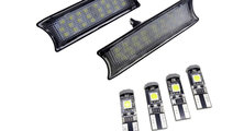 Set 6 Lampi Led Iluminare Interior Canbus pentru B...