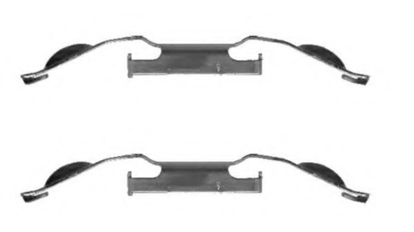 Set accesorii, etrier frana BMW Seria 3 Compact (E46) (2001 - 2005) TEXTAR 82039300 piesa NOUA