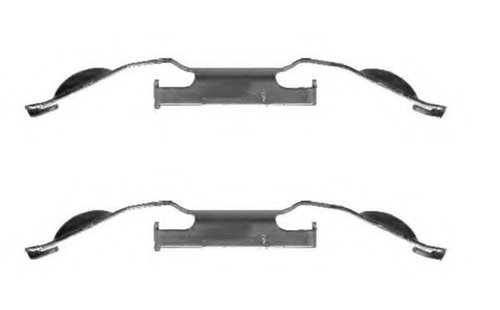 Set accesorii, etrier frana VOLVO S80 II (AS) (2006 - 2016) TEXTAR 82039300 piesa NOUA