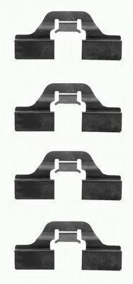 Set accesorii, placute frana AUDI A3 Cabriolet (8P7) (2008 - 2013) TEXTAR 82037300 piesa NOUA