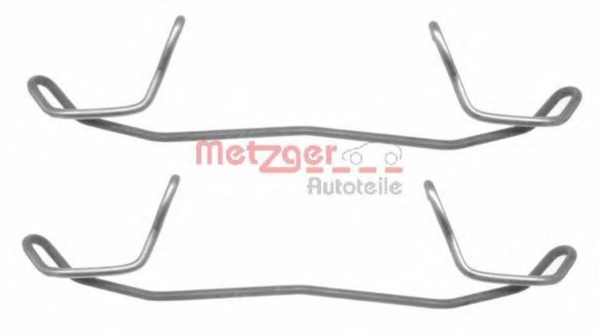 Set accesorii, placute frana AUDI A4 (8E2, B6) (2000 - 2004) METZGER 109-1123 piesa NOUA