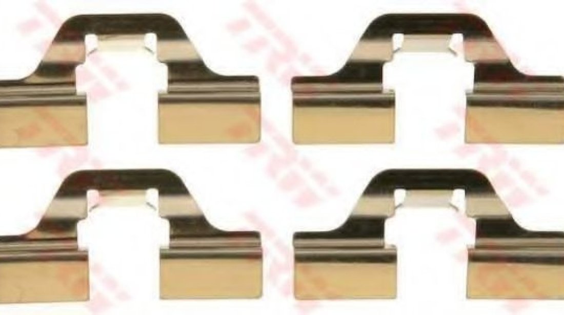 Set accesorii, placute frana AUDI A4 (8E2, B6) (2000 - 2004) TRW PFK405 piesa NOUA