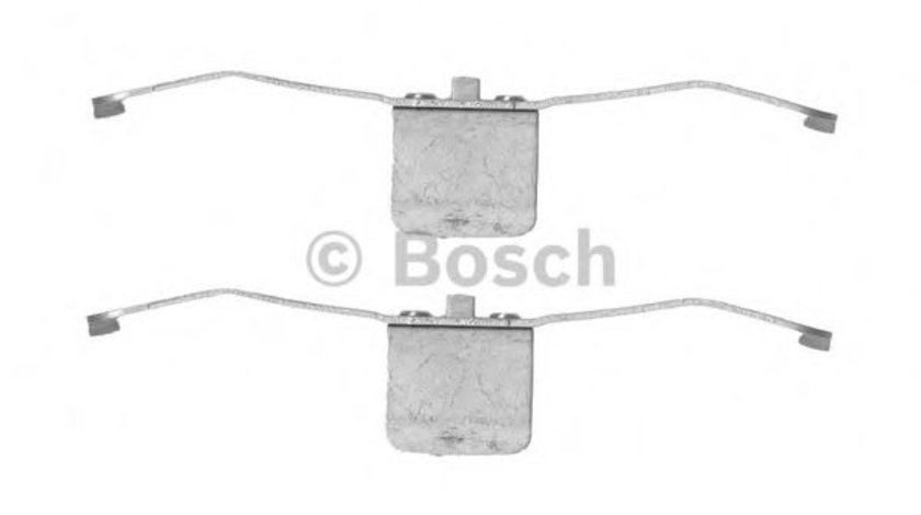 Set accesorii, placute frana AUDI A4 (8EC, B7) (2004 - 2008) BOSCH 1 987 474 408 piesa NOUA