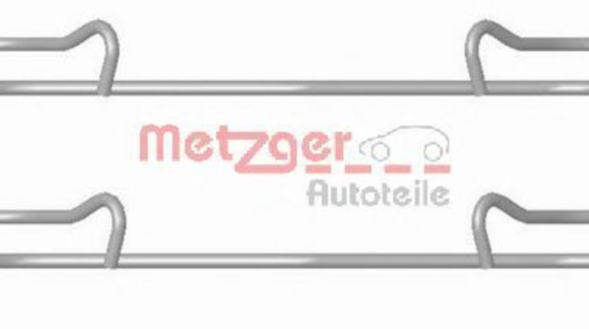 Set accesorii, placute frana AUDI A4 Allroad (8KH, B8) (2009 - 2016) METZGER 109-1678 piesa NOUA