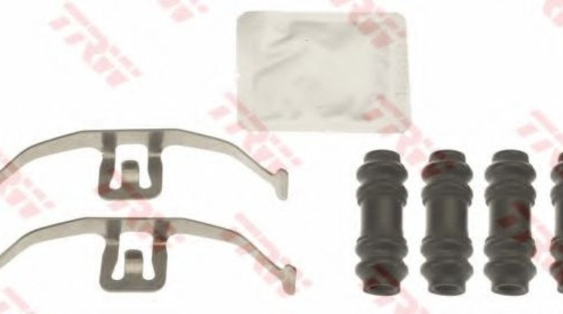 Set accesorii, placute frana AUDI A4 Avant (8K5, B8) (2007 - 2015) TRW PFK677 piesa NOUA