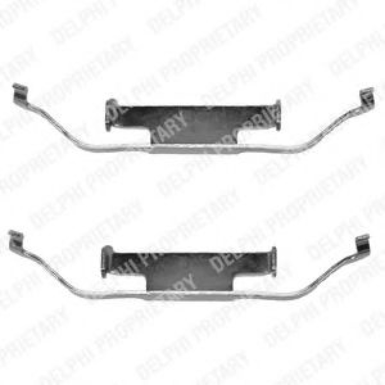 Set accesorii, placute frana BMW Seria 1 Cupe (E82) (2007 - 2013) DELPHI LX0136 piesa NOUA