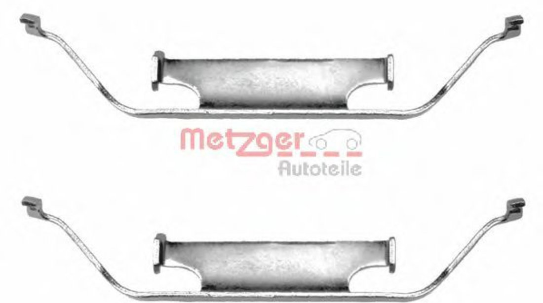 Set accesorii, placute frana BMW Seria 3 Cupe (E46) (1999 - 2006) METZGER 109-1096 piesa NOUA