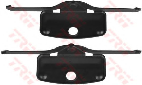 Set accesorii, placute frana BMW Seria 3 Touring (E91) (2005 - 2012) TRW PFK491 piesa NOUA