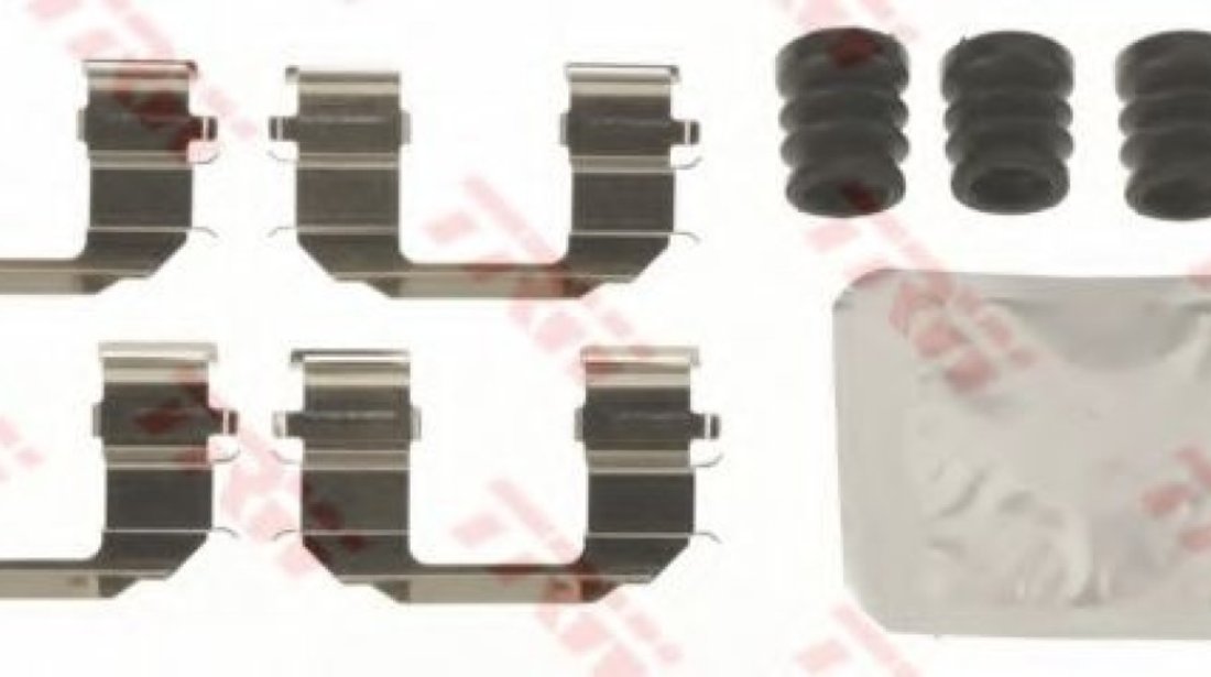 Set accesorii, placute frana CHEVROLET KALOS (2005 - 2016) TRW PFK698 piesa NOUA