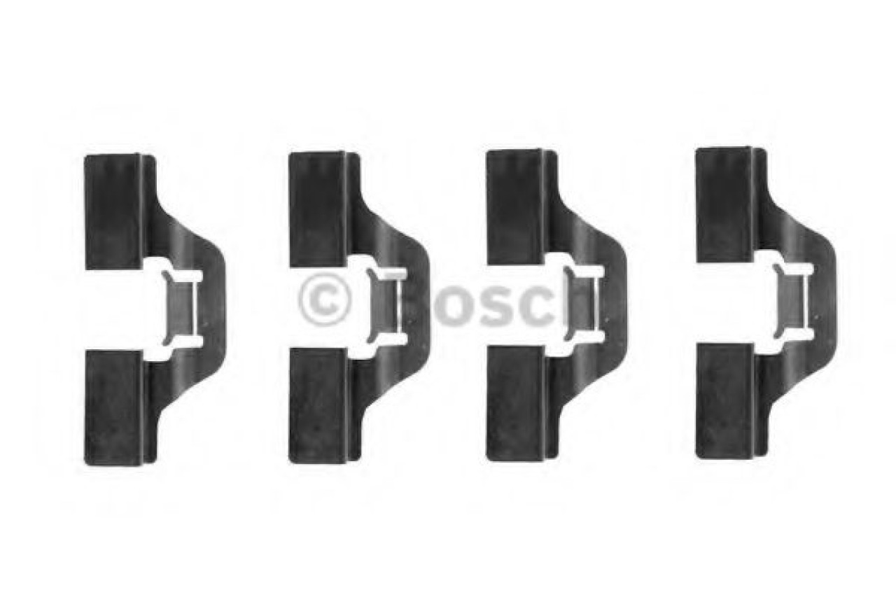 Set accesorii, placute frana CITROEN C3 I (FC) (2002 - 2016) BOSCH 1 987 474 253 piesa NOUA