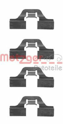 Set accesorii, placute frana CITROEN DS3 Cabriolet (2013 - 2015) METZGER 109-1211 piesa NOUA