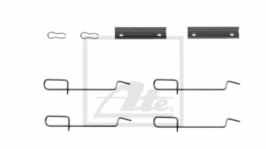 Set accesorii, placute frana CITROEN SAXO (S0, S1) (1996 - 2004) ATE 13.0460-0435.2 piesa NOUA