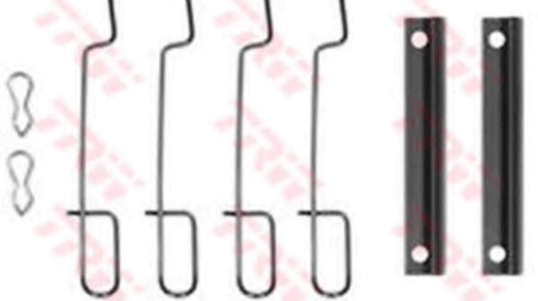 Set accesorii, placute frana CITROEN SAXO (S0, S1) (1996 - 2004) TRW PFK75 piesa NOUA