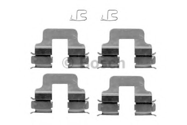 Set accesorii, placute frana FIAT GRANDE PUNTO (199) (2005 - 2016) BOSCH 1 987 474 316 piesa NOUA