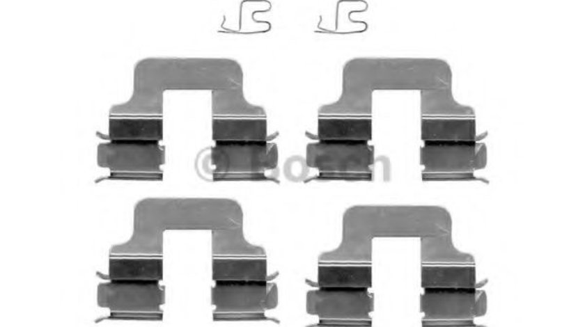 Set accesorii, placute frana FIAT PANDA Van (169) (2004 - 2016) BOSCH 1 987 474 316 piesa NOUA