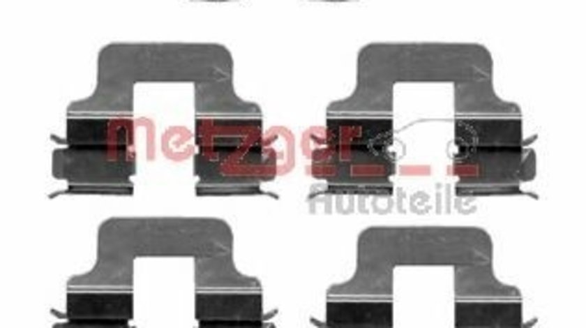 Set accesorii, placute frana FIAT PUNTO (188) (1999 - 2016) METZGER 109-1245 piesa NOUA