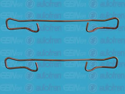 Set accesorii, placute frana FORD FOCUS C-MAX (2003 - 2007) AUTOFREN SEINSA D42345A piesa NOUA