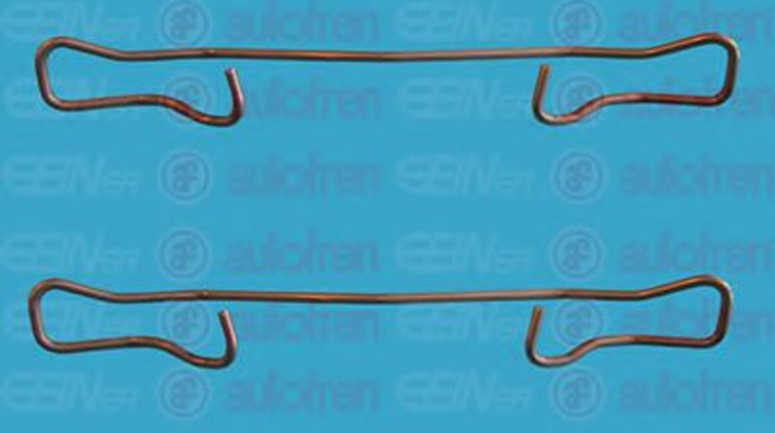 Set accesorii, placute frana FORD TRANSIT CONNECT caroserie (2013 - 2016) AUTOFREN SEINSA D42345A piesa NOUA