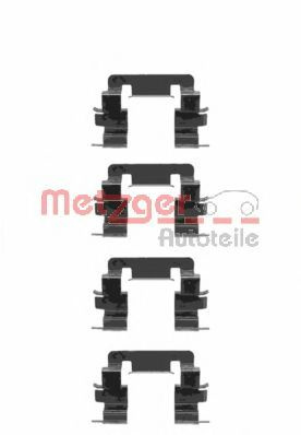 Set accesorii, placute frana HONDA ACCORD VI (CG, CK) (1997 - 2003) METZGER 109-1278 piesa NOUA