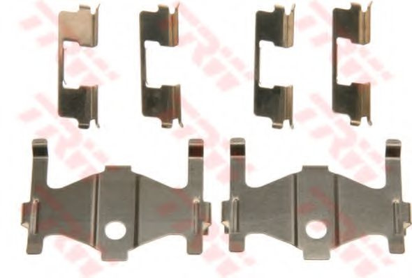 Set accesorii, placute frana HYUNDAI ELANTRA (XD) (2000 - 2006) TRW PFK559 piesa NOUA