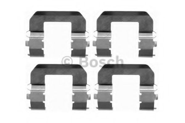 Set accesorii, placute frana HYUNDAI ELANTRA limuzina (HD) (2005 - 2011) BOSCH 1 987 474 404 piesa NOUA