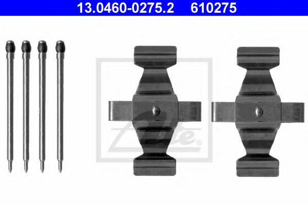 Set accesorii, placute frana MERCEDES C-CLASS T-Model (S203) (2001 - 2007) ATE 13.0460-0275.2 piesa NOUA