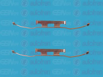 Set accesorii, placute frana MERCEDES SPRINTER 2-t bus (901, 902) (1995 - 2006) AUTOFREN SEINSA D42349A piesa NOUA