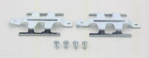 Set accesorii, placute frana MERCEDES SPRINTER 5-t platou / sasiu (905) (2001 - 2006) TRISCAN 8105 231606 piesa NOUA