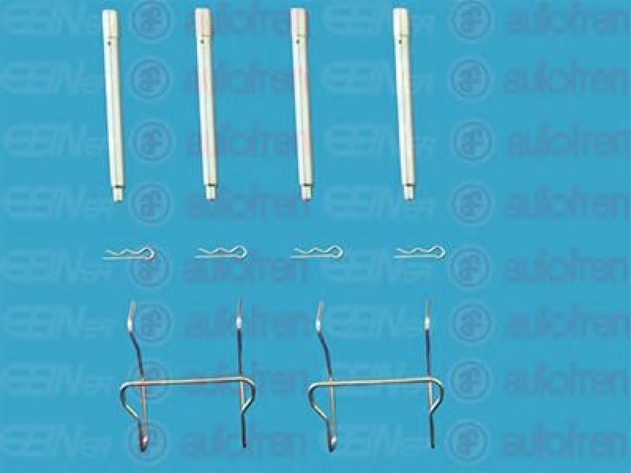 Set accesorii, placute frana MERCEDES V-CLASS (638/2) (1996 - 2003) AUTOFREN SEINSA D42351A piesa NOUA