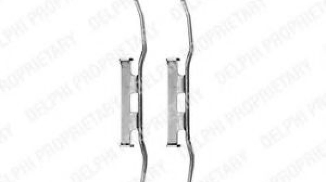 Set accesorii, placute frana MERCEDES V-CLASS (638/2) (1996 - 2003) DELPHI LX0309 piesa NOUA