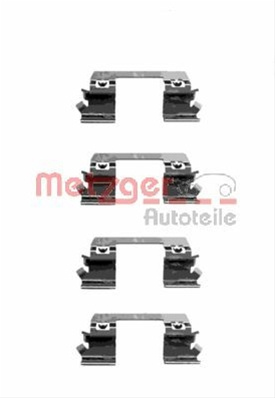 Set Accesorii, Placute Frana Metzger 109-1234