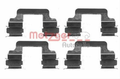 Set Accesorii, Placute Frana Metzger Renault 109-1610