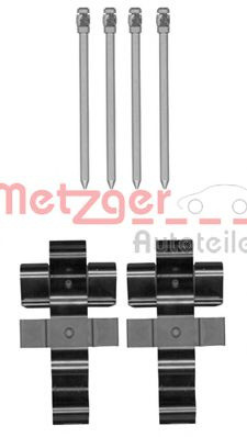 Set accesorii, placute frana MINI MINI (R50, R53) (2001 - 2006) METZGER 109-1852 piesa NOUA