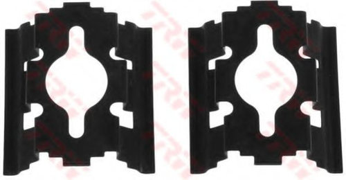 Set accesorii, placute frana PEUGEOT BOXER platou / sasiu (ZCT) (1994 - 2002) TRW PFK507 piesa NOUA