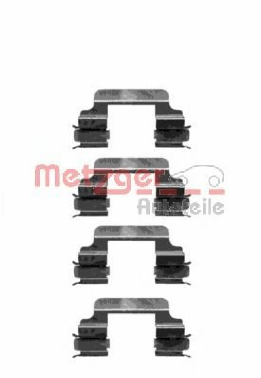 Set accesorii, placute frana PEUGEOT EXPERT (224) (1995 - 2016) METZGER 109-1231 piesa NOUA