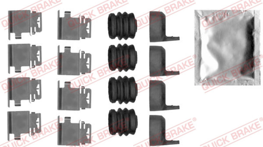 Set accesorii, placute frana punte fata (1090036 QBK) MERCEDES-BENZ,NISSAN