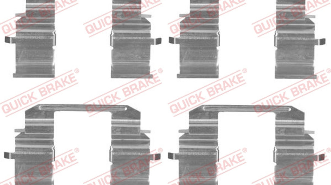 Set accesorii, placute frana punte fata (1091833 QBK) SUBARU