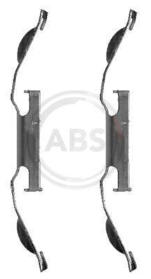 Set accesorii, placute frana punte fata (1221Q ABS) BMW,FORD,JAGUAR,LAND ROVER,VOLVO