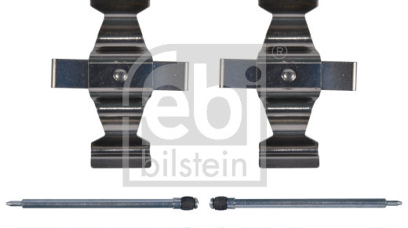 Set accesorii, placute frana punte fata (182018 FEBI BILSTEIN) MERCEDES-BENZ