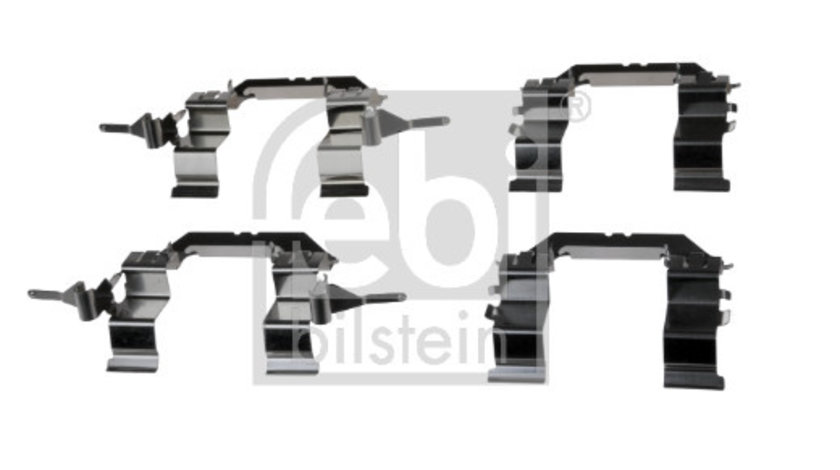 Set accesorii, placute frana punte fata (182751 FEBI BILSTEIN) INFINITI,NISSAN,RENAULT