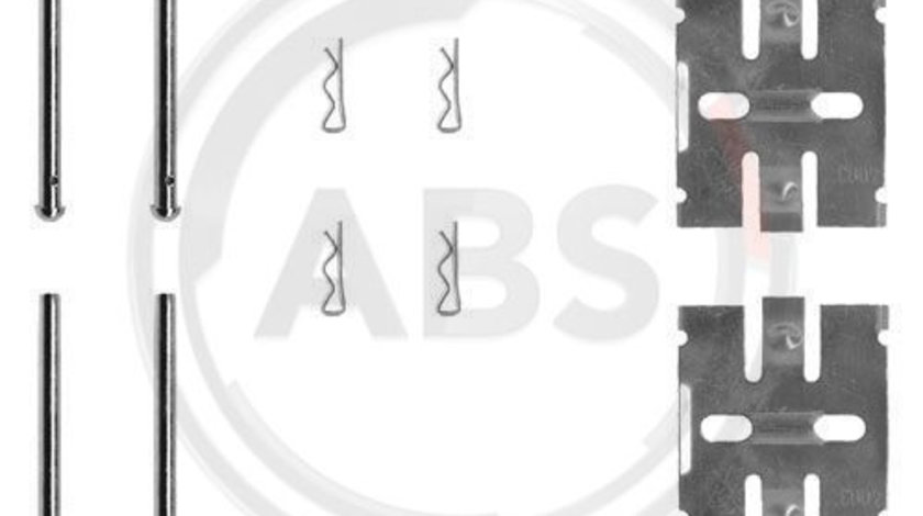 Set accesorii, placute frana puntea spate (0932Q ABS) VOLVO