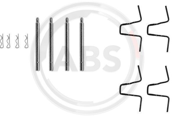 Set accesorii, placute frana puntea spate (0978Q ABS) MERCEDES-BENZ