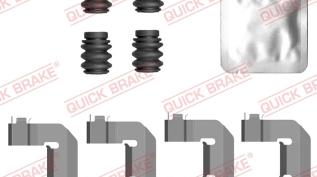 Set accesorii, placute frana puntea spate (1090126 QBK) BMW