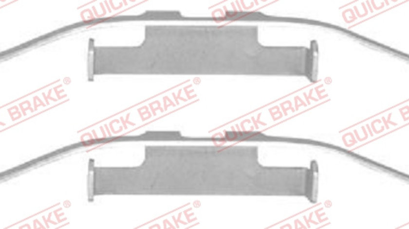 Set accesorii, placute frana puntea spate (1091097 QBK) BMW,MG,MINI,ROVER