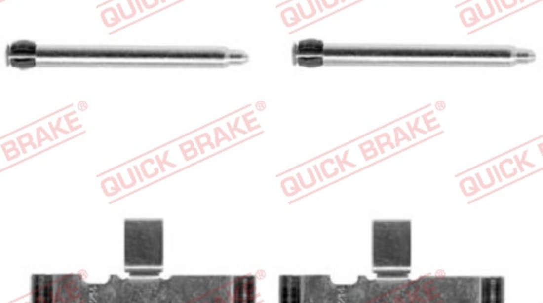 Set accesorii, placute frana puntea spate (1091101 QBK) FORD,KIA,OPEL,VAUXHALL